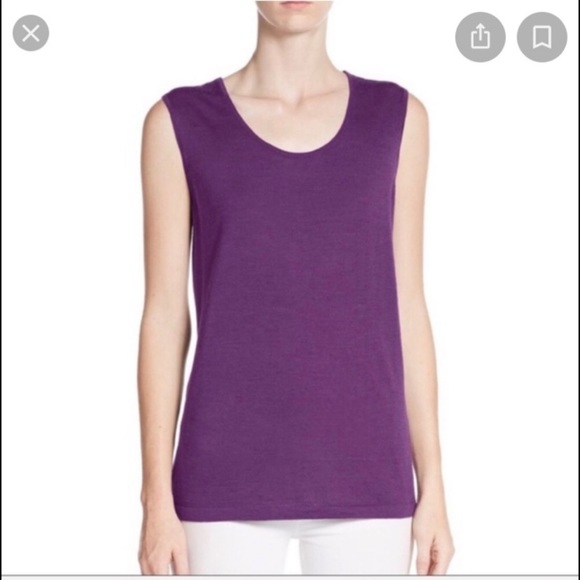 Eileen Fisher Tops - EILEEN FISHER Merino Wool Shell Top